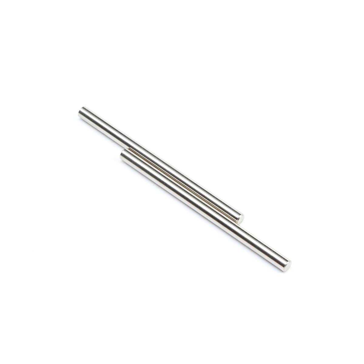 Hinge Pins 4 x 66mm Electro Nickel (2): 8X, 8XE — LOS-5276