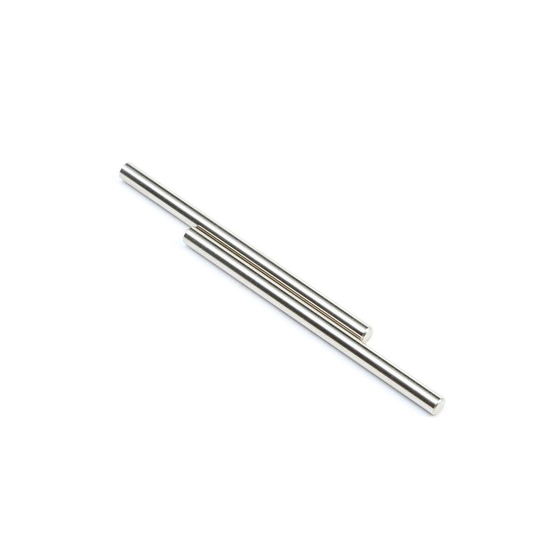 Hinge Pins 4 x 66mm Electro Nickel (2): 8X, 8XE — LOS-5276