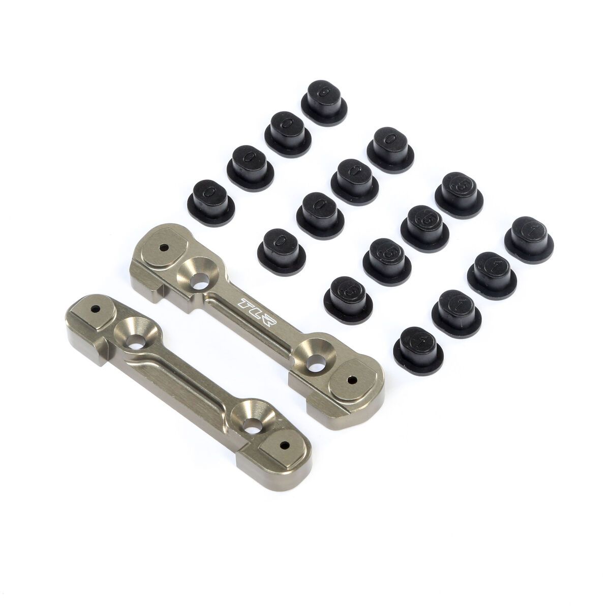 Adjustable Front Hinge Pin Brace with Inserts: 8X, 8XE — LOS-5262