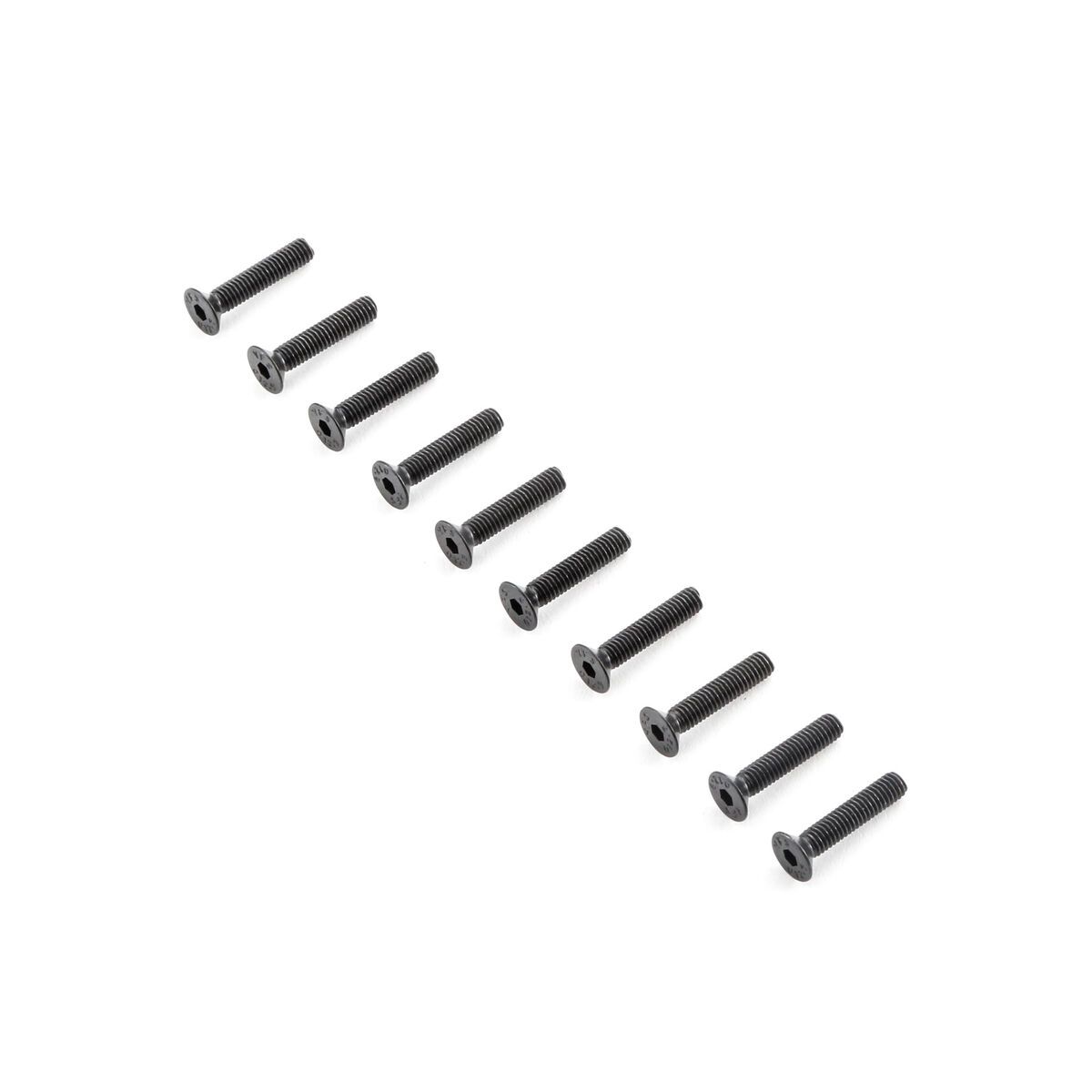 Flat Head Screws M4x20mm (10) — LOS-5268