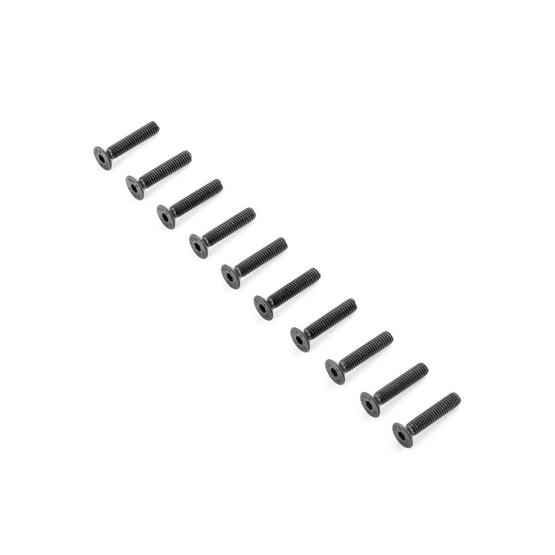 Flat Head Screws M4x20mm (10) — LOS-5268