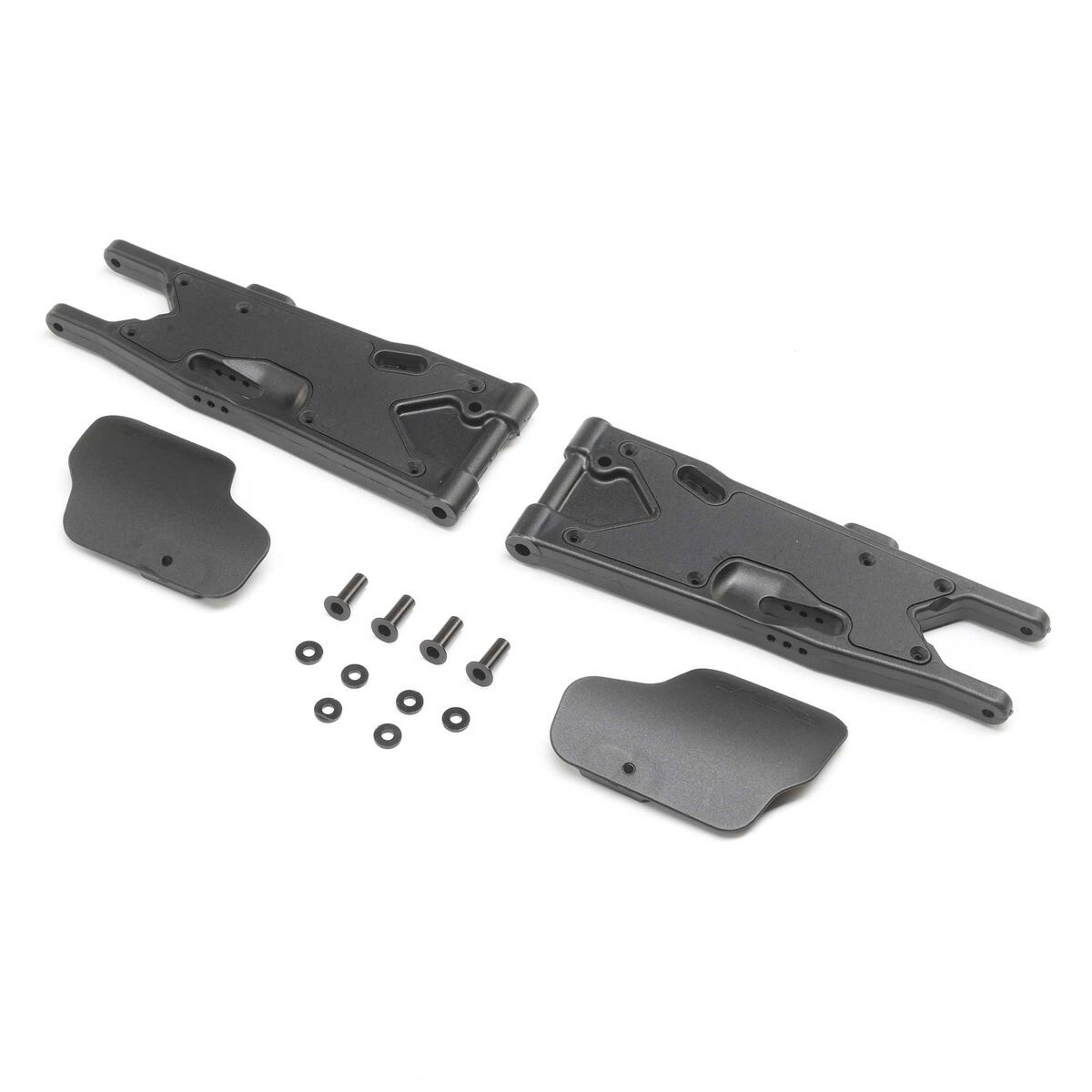 Rear Arms Mud Guards Inserts (2): 8XT — LOS-5249