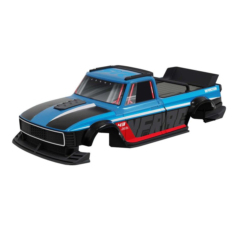 ARRMA INFRACTION GROM Body, Blue/Red — ARA-4775