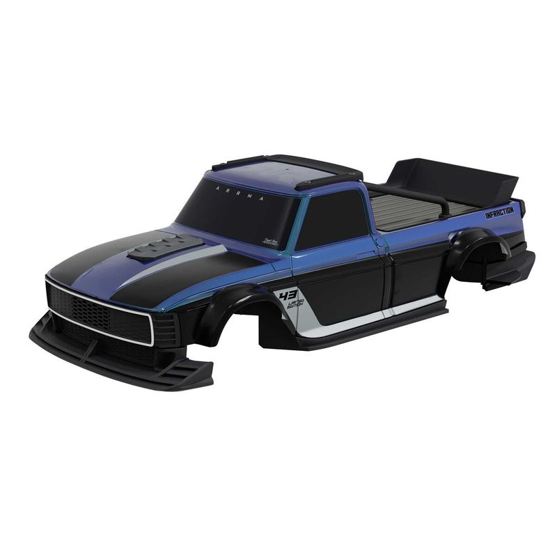 ARRMA INFRACTION GROM Body, Blue/Black — ARA-3603