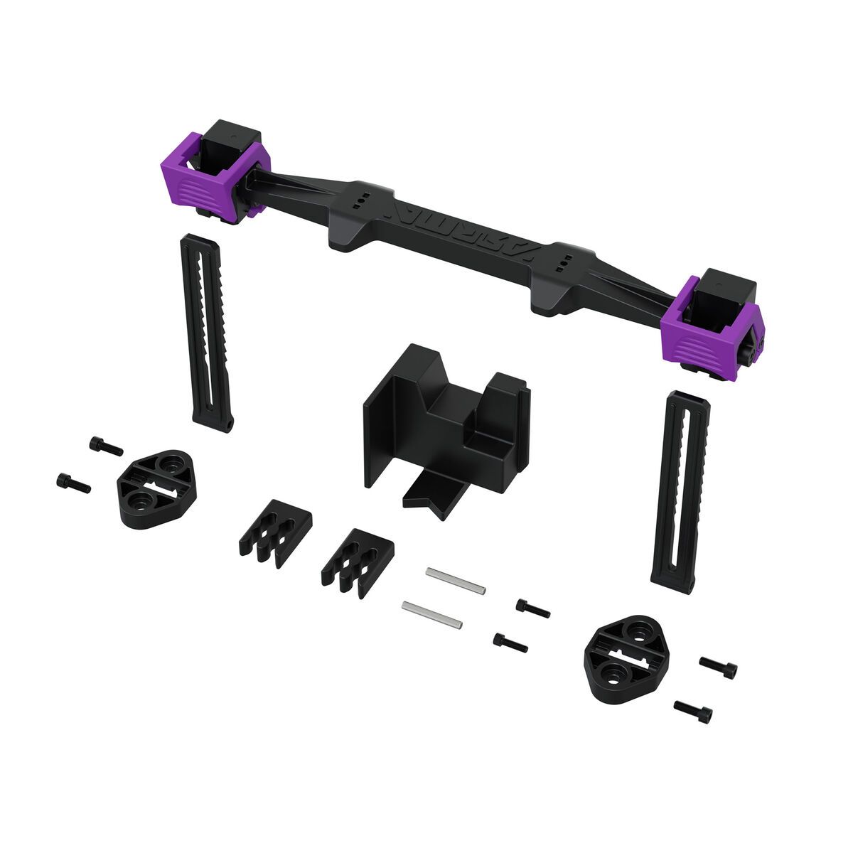 ARRMA Ratchet Battery Mounting Set, Purple — ARA-4613