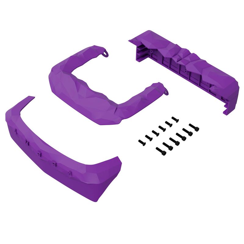 ARRMA Body Protector Set (3pcs), Purple — ARA-4805