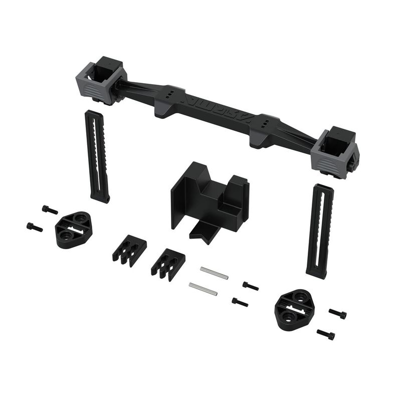 ARRMA Ratchet Battery Mounting Set, Gunmetal — ARA-4611