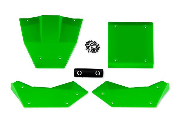 Traxxas TXC-4M Green Body Panel Set — 12012-GRN