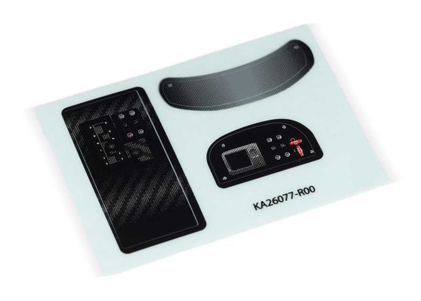 Traxxas TXC-4M Interior Decal Sheet — 12018