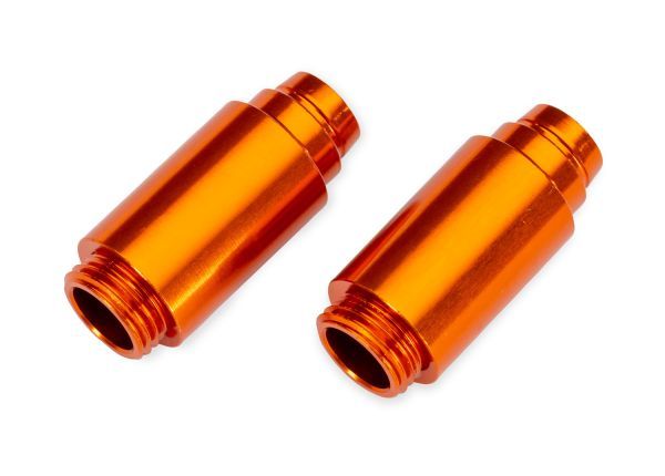 Traxxas Orange Aluminum GTM Pro Shock Bodies (2) — 12068-ORNG
