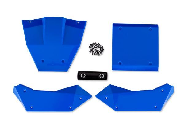 Traxxas TXC-4M Blue Body Panel Set — 12012-BLUE