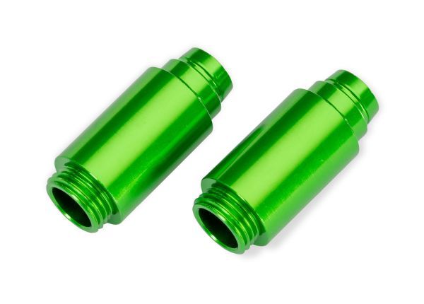Traxxas Green Aluminum GTM Pro Shock Bodies (2) — 12068-GRN