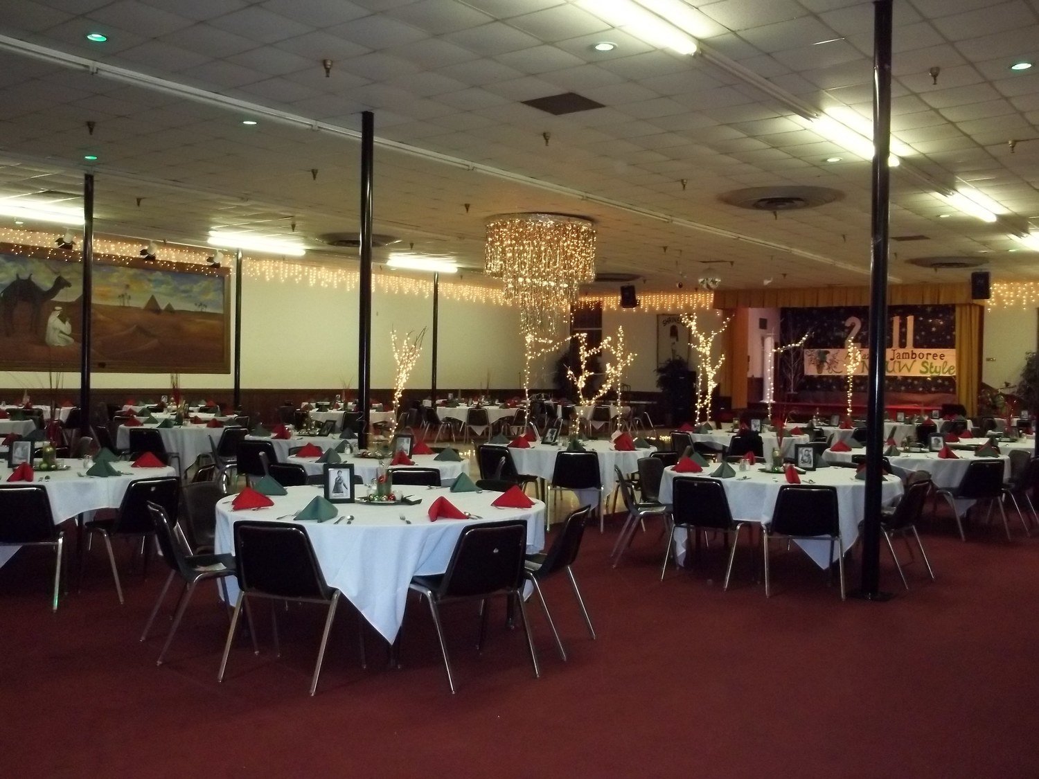Ballroom Rental Deposit $600.00 (contract must be signed before rental)