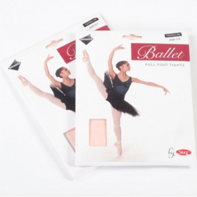 SILKY FOOTED BALLET TIGHTS
