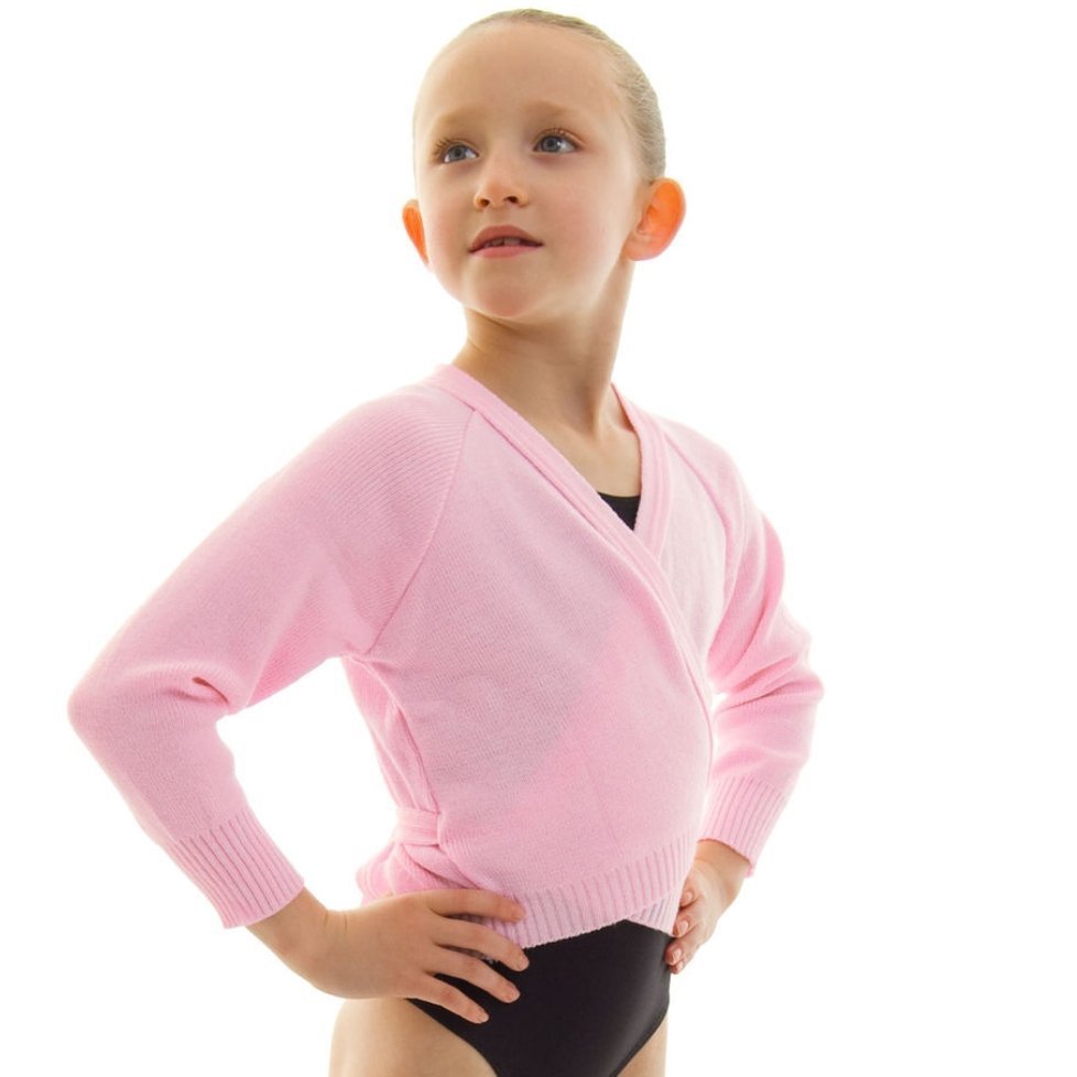 pink ballet cardigan