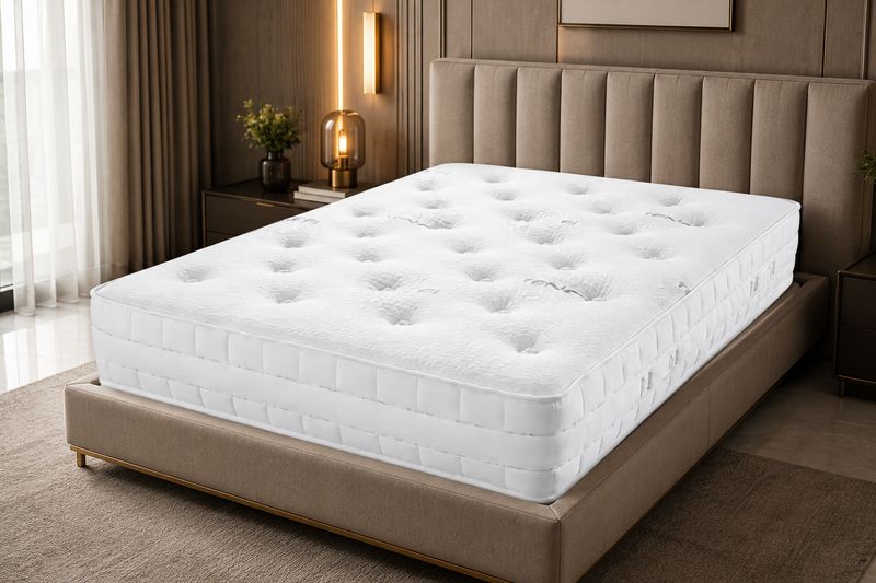 Mattress with 2000 Pocket Springs