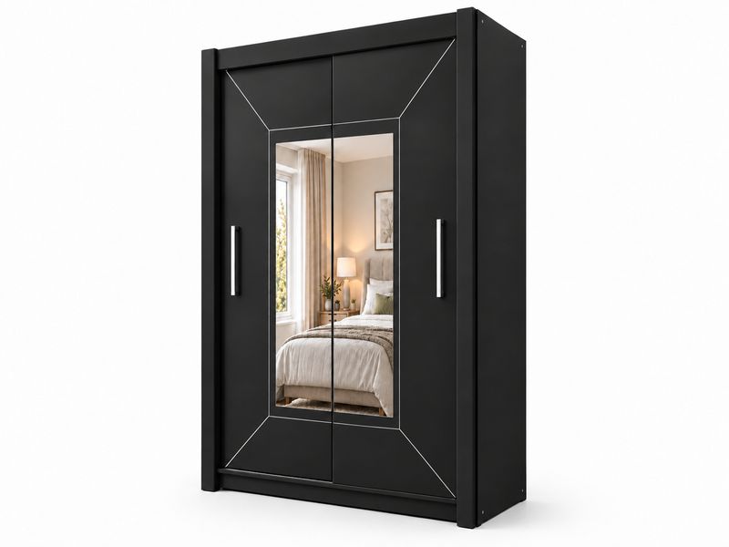 Sliding Door Mirror Wardrobe - Venice