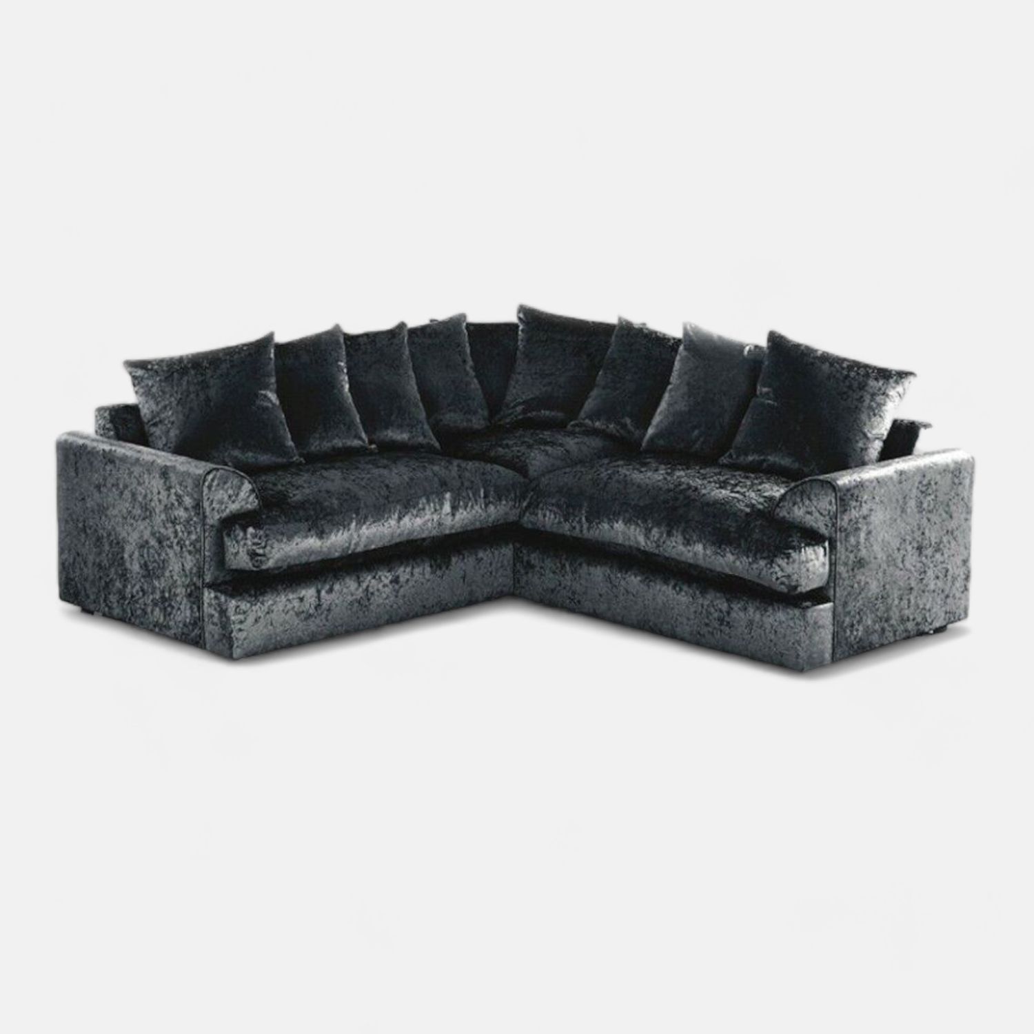 Dylan Crush Velvet 5 seater Universal Corner Sofa