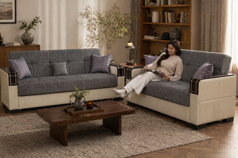 Malina 3+2 Seater sofa bed
