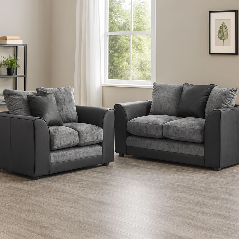 Dylan Jumbo Cord 3+2 Seater Sofa