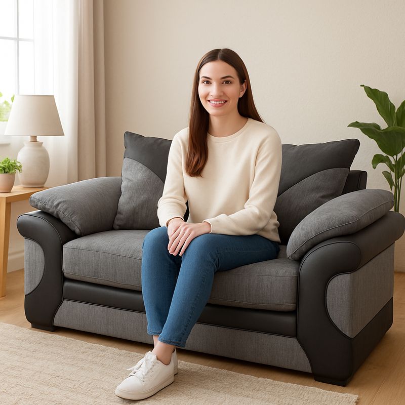 Dino Jumbo Cord Jumbo Cord 2 seater Sofa