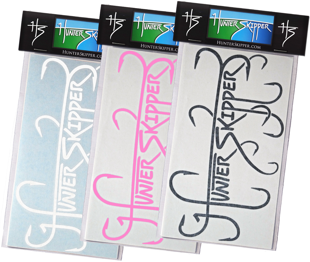 Hunter Skipper Hooked Decal