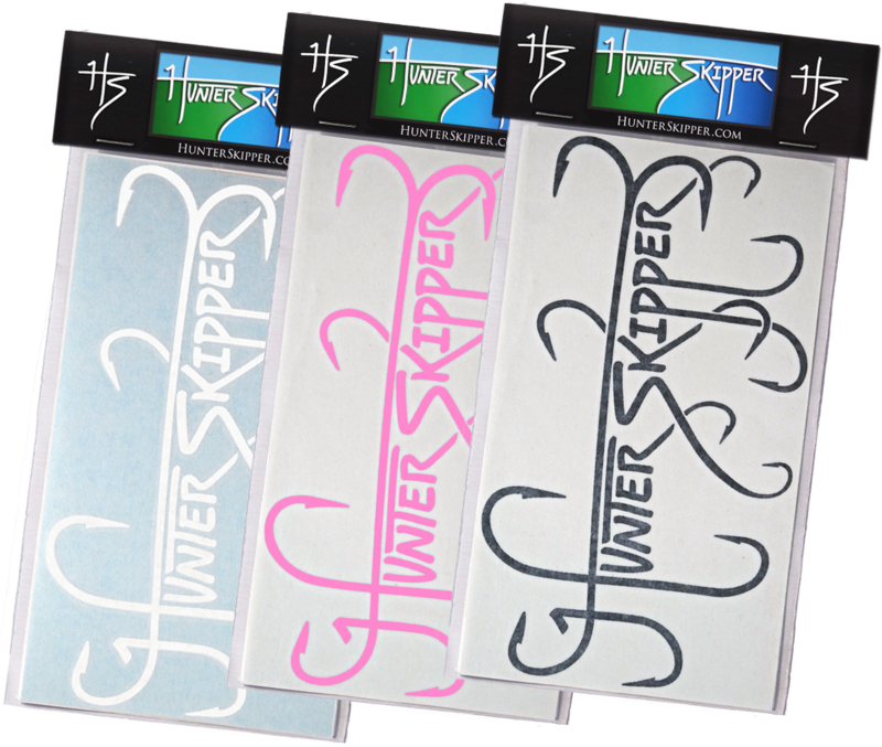Hunter Skipper Hooked Decal