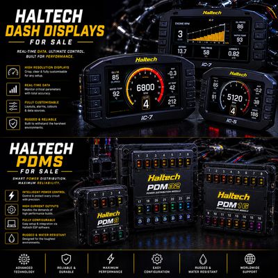 Haltech Dash/Pdm
