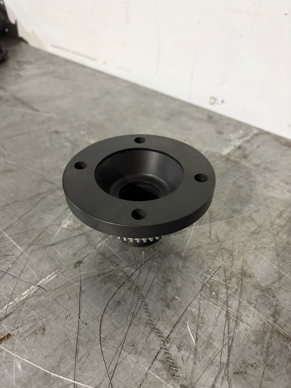 ZF-8HP output flange with speed sensor