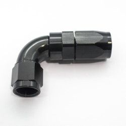 90º Degree Full Flow Taper Series Hose (Black)