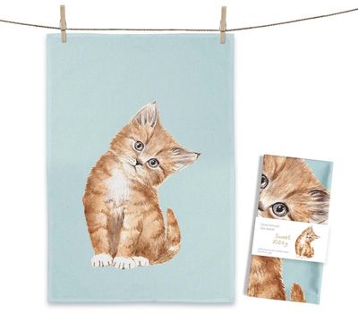 Geschirrtuch "Sweet Kitty" von Maluu