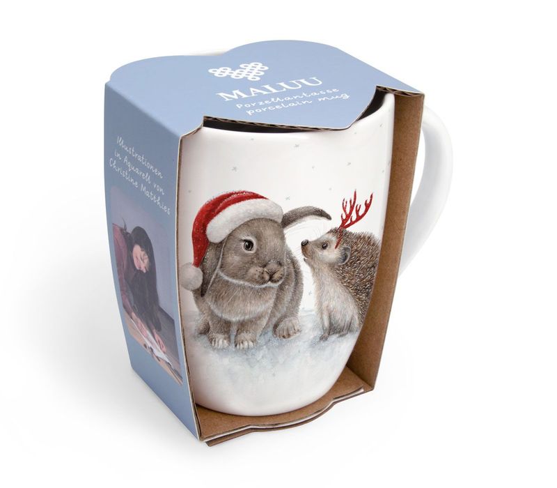 Porzellantasse Porzellantasse "Sweet Christmas" von Maluu