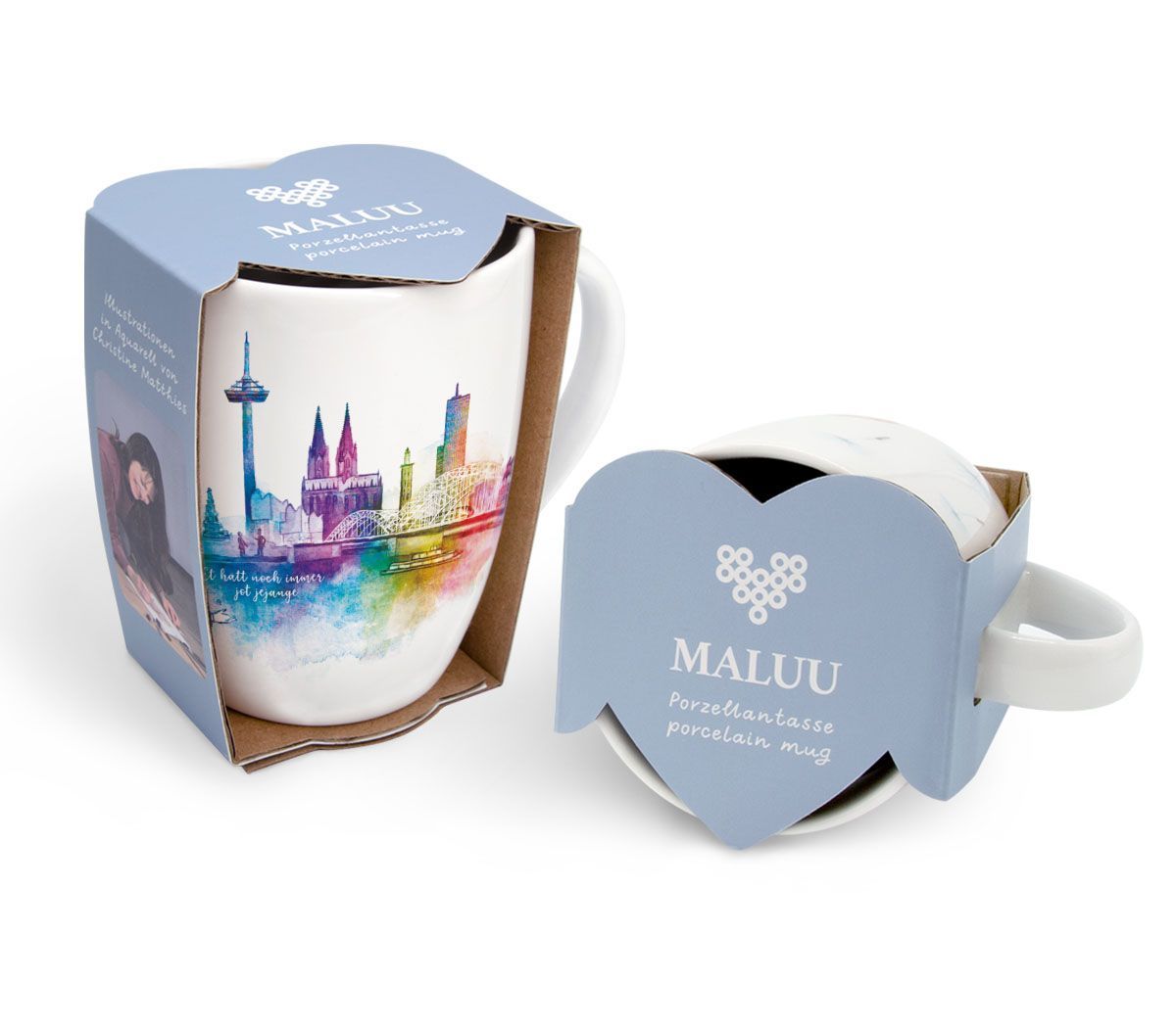 Porzellantasse "Köln" von Maluu