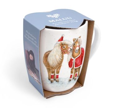 Porzellantasse "Jolly Ponies" von Maluu