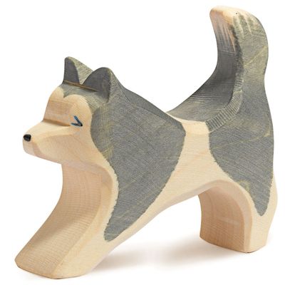 "Schlittenhund laufend" von Ostheimer Holzspielzeug