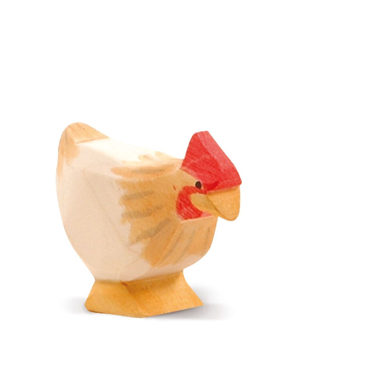 "Huhn ocker stehend" von Ostheimer Holzspielzeug