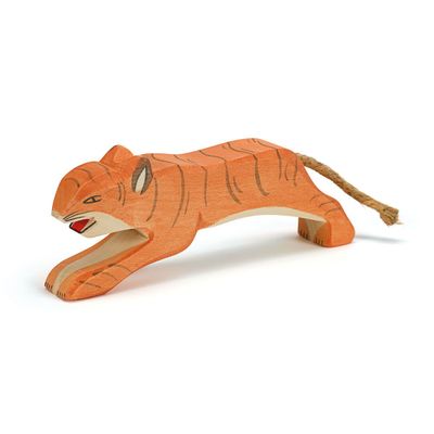 "Tiger springend" von Ostheimer Holzspielzeug