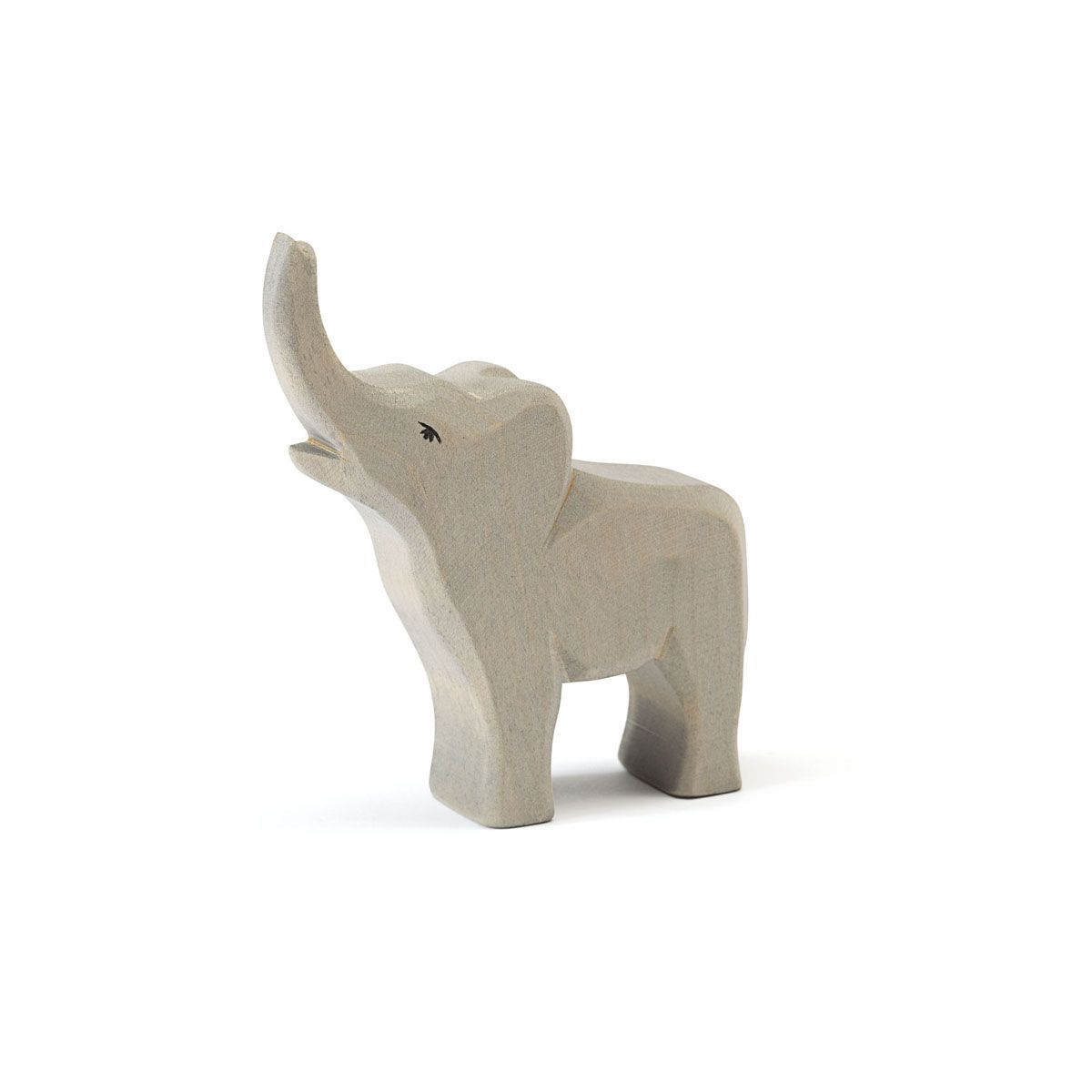 "Elefant klein trompetend" von Ostheimer Holzspielzeug
