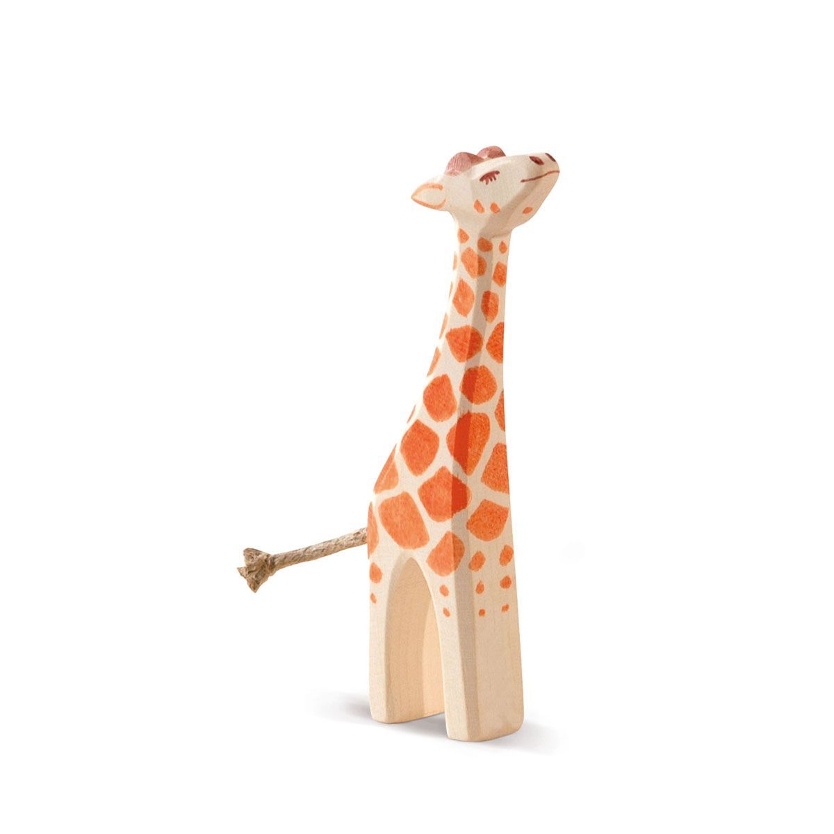 "Giraffe klein Kopf hoch" von Ostheimer Holzspielzeug