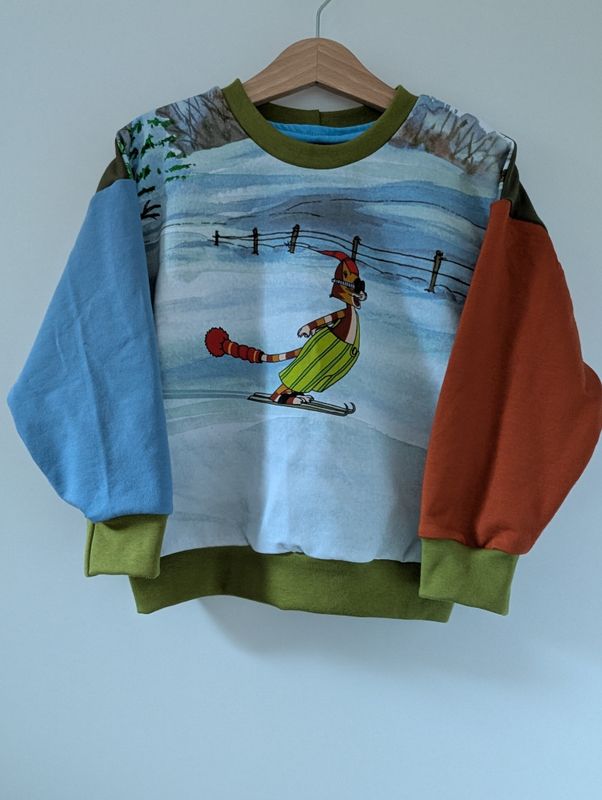 Pettersson und Findus - Oversize Sweater French Terry Größe 110