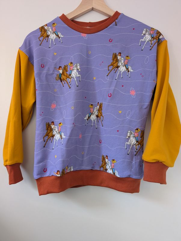 Bibi und Tina - Oversize Sweater French Terry Größe 134