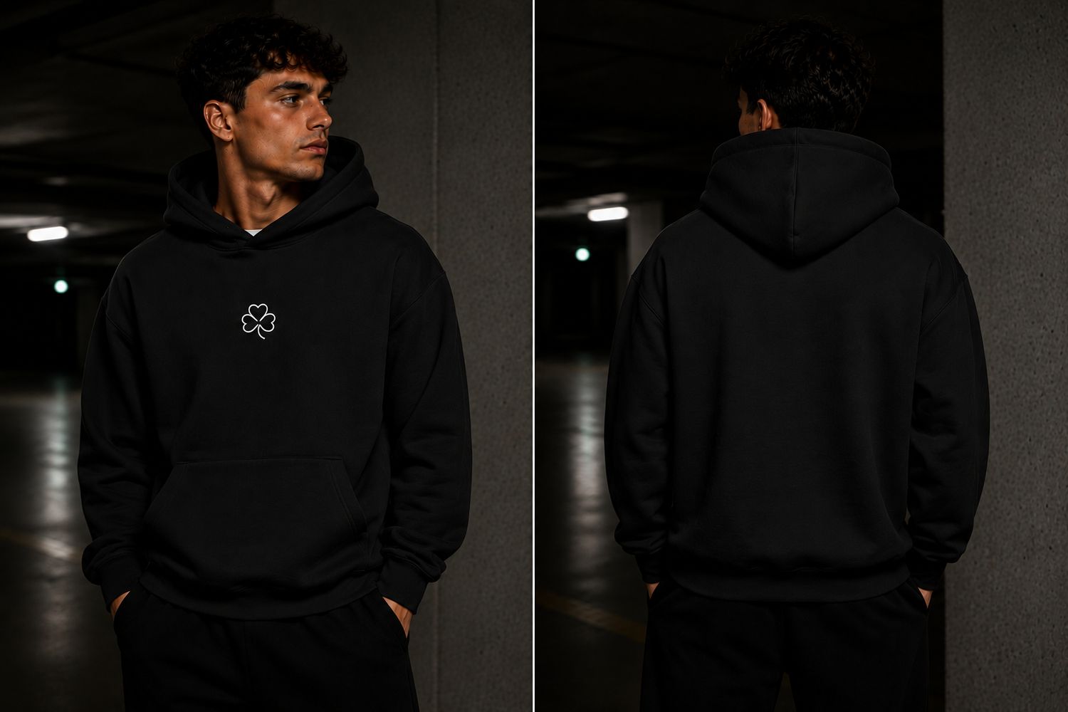 Lucky Mood Clover Hoodie