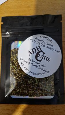 Weld Seed and Chaff Mix with Growing Guide