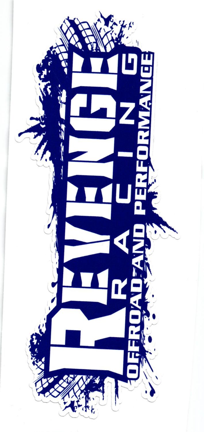 revenge Racing Stickers-4"