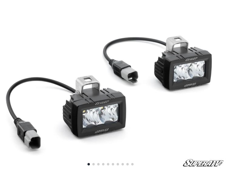 3" x 1.5" Single-Row LED Cube Lights