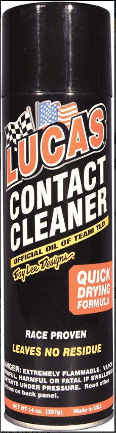 LUCAS CONTACT CLEANER 14 OZ