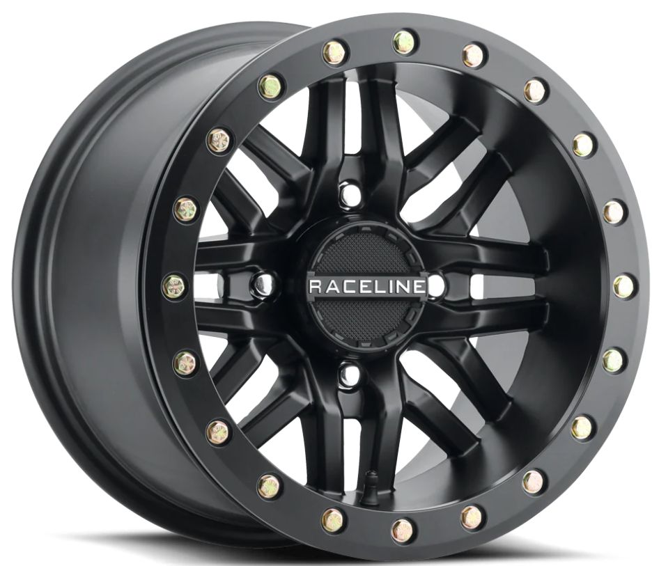 Ryno Black w/Black Ring 14x7 4x156 10mm