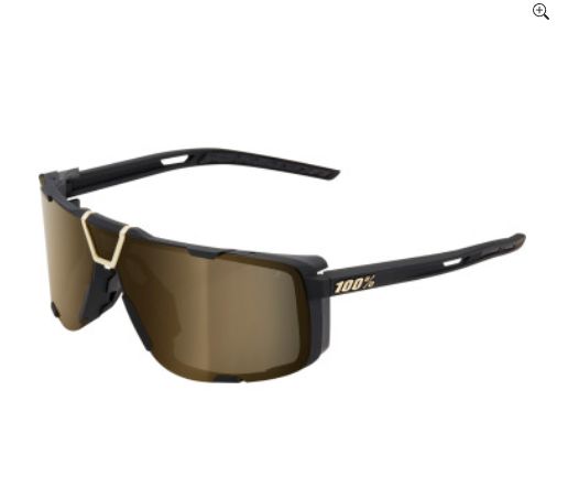 Eastcraft Sunglasses - Soft Tact Black - Soft Gold Mirror Lens
