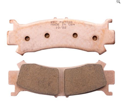 FA702R Long-Life Sintered "R" Brake Pads