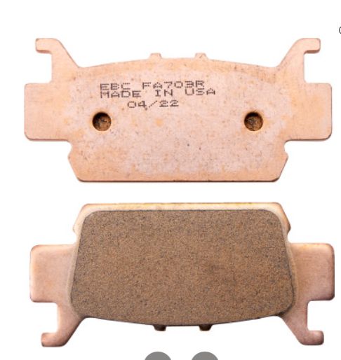 FA703R Long-Life Sintered "R" Brake Pads